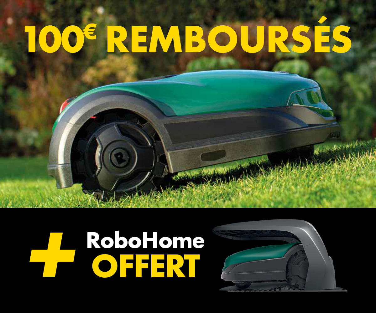 100€ remboursés et un RoboHome offert